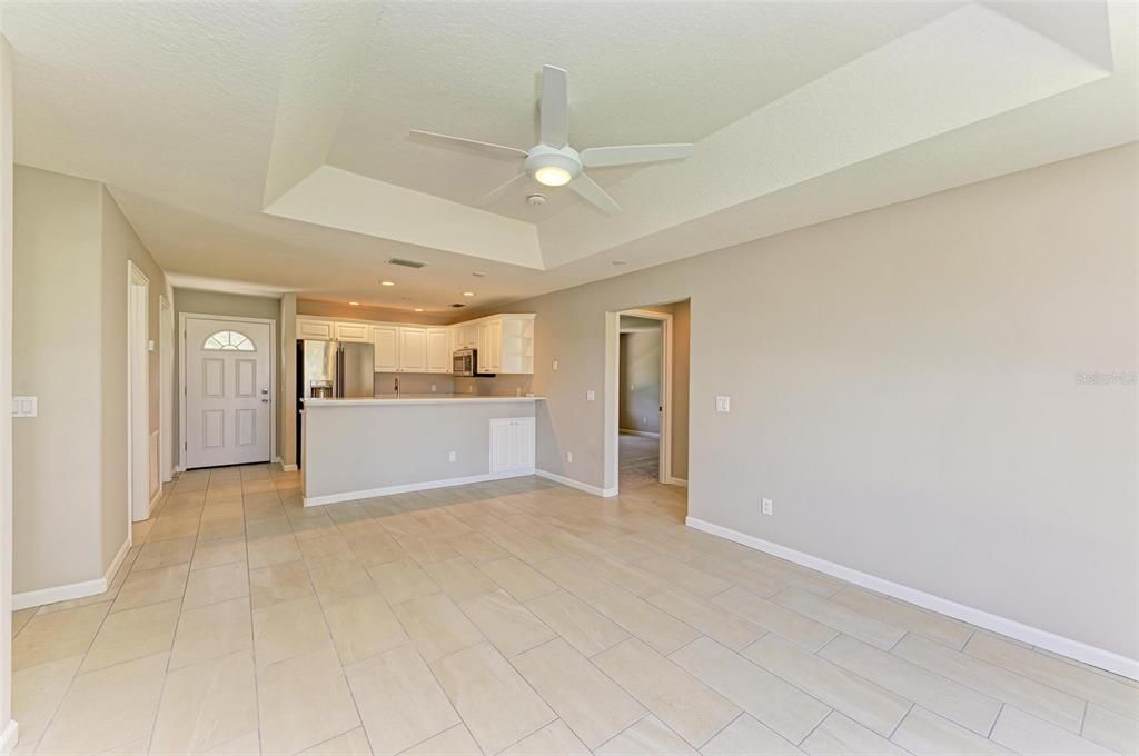 Spacious In-Law suite with 2 bedrooms - virtually staged