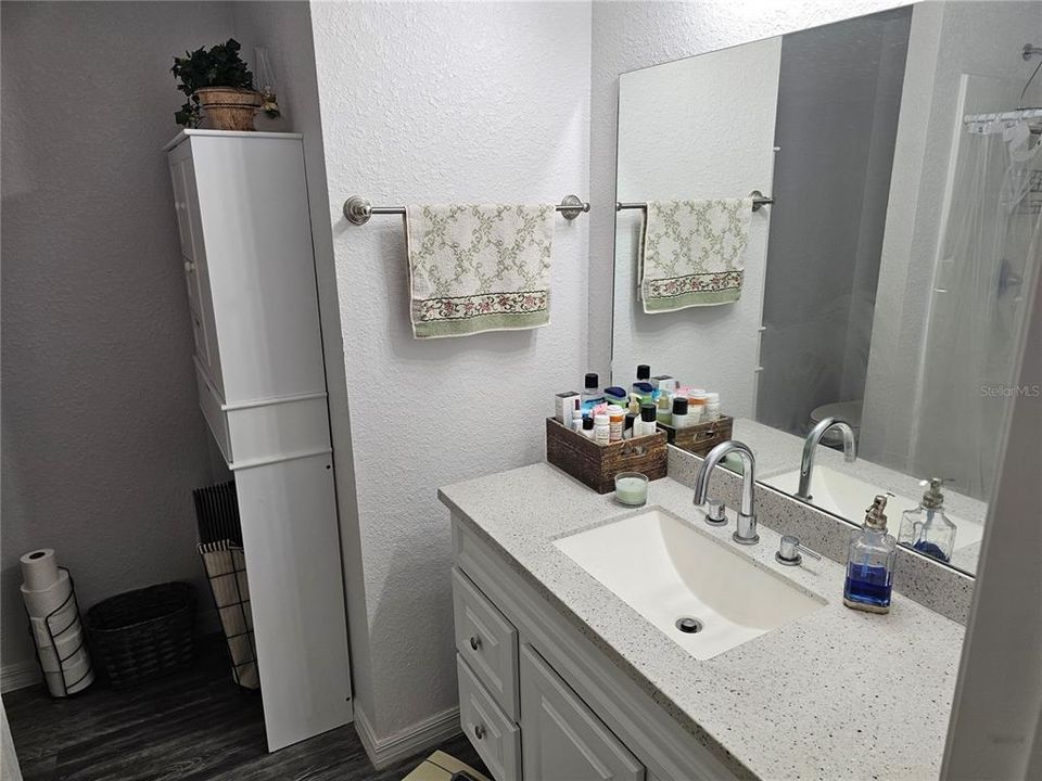 Primary Bathroom with lots of counter space
