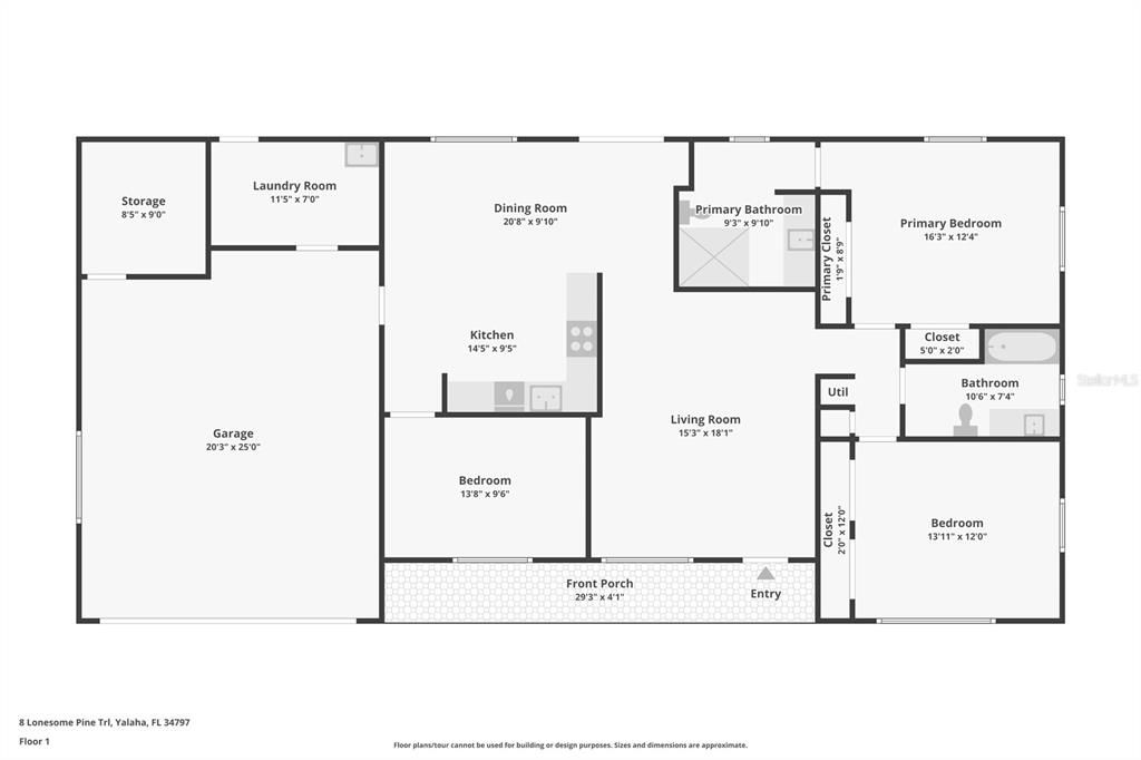 For Sale: $289,500 (3 beds, 2 baths, 1561 Square Feet)