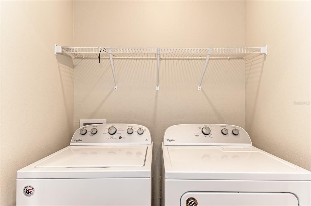 Washer & Dryer Closet