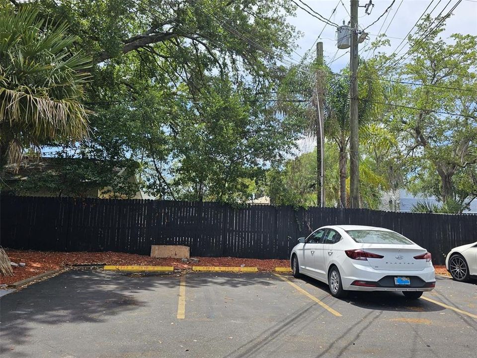Parking on side of 2nd Building