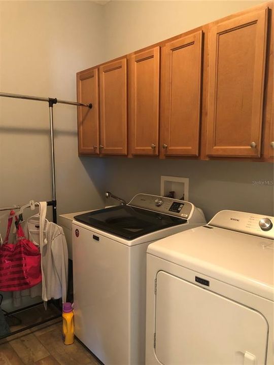 Full size washer and dryer (for convenience only, tenant responsible to repair or replace)