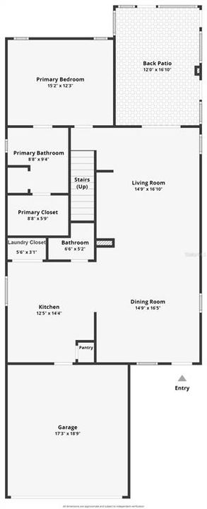 Floor plan - downstairs