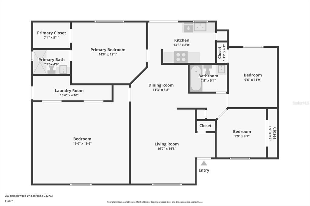 Activo con contrato: $299,900 (3 camas, 2 baños, 1514 Pies cuadrados)