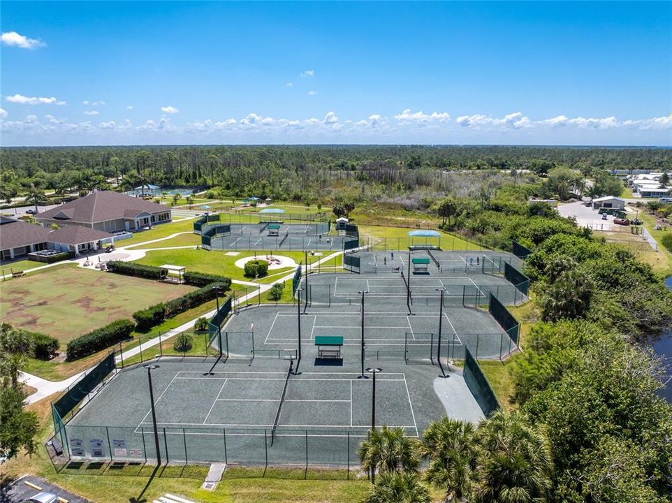 Tennis Courts and community center