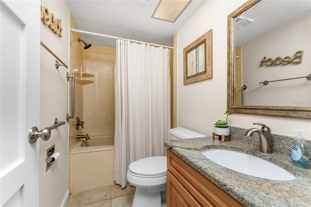 Guest Bath with Shower and Tub