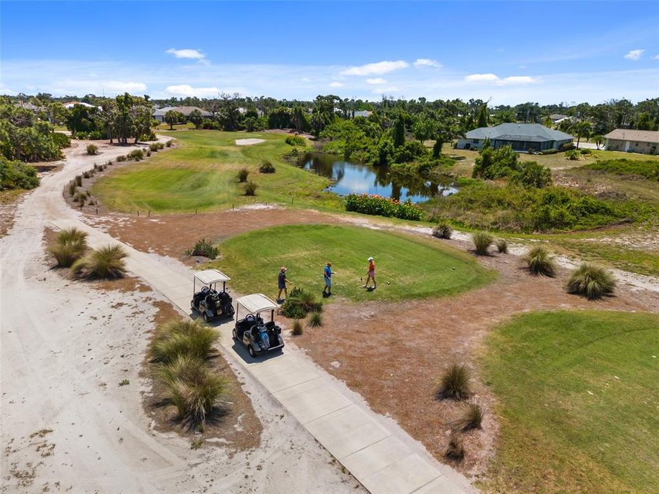 A view of one of the 10 golf courses in Rotonda West!