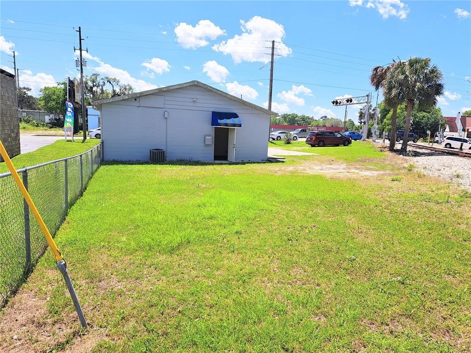 rear of building & exit