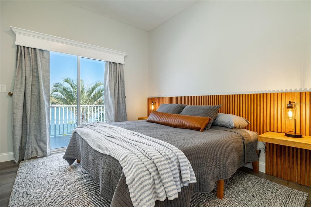 Waterfront room to step out on balcony and enjoy it all
