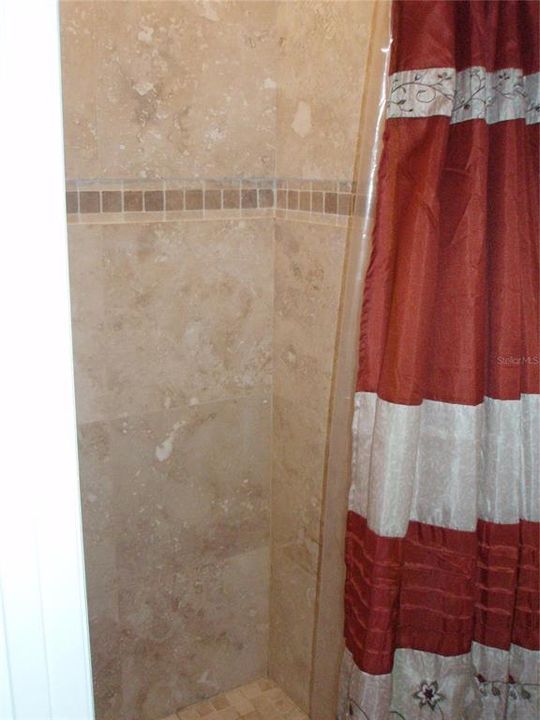 Primary bedroom stall shower