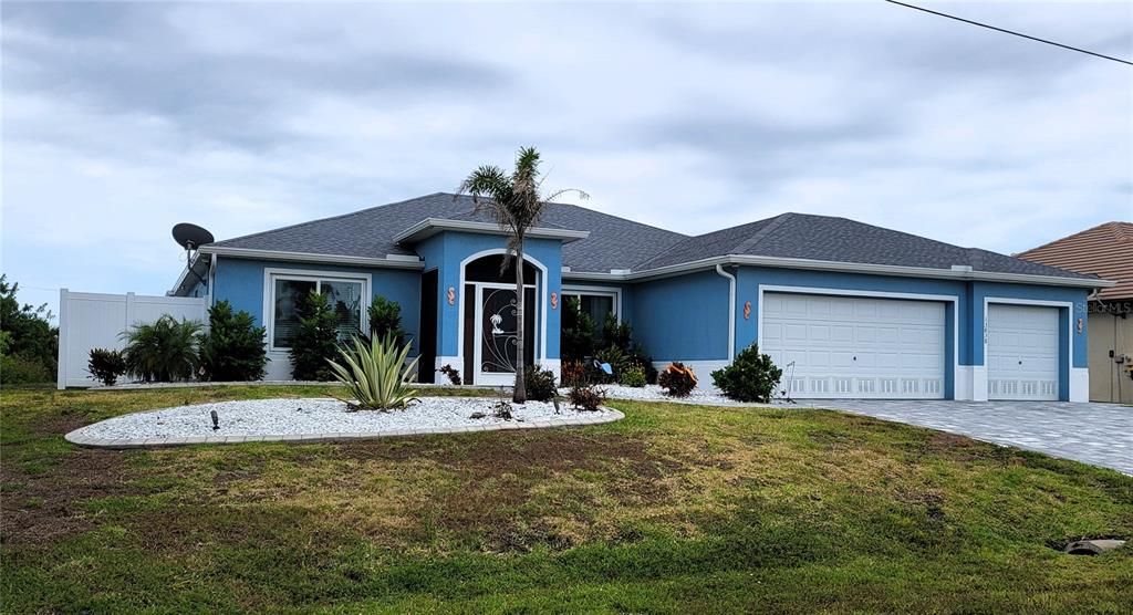 This waterfront 4 bed, 2 bath, 3 car garage, pool home could be your own piece of paradise!