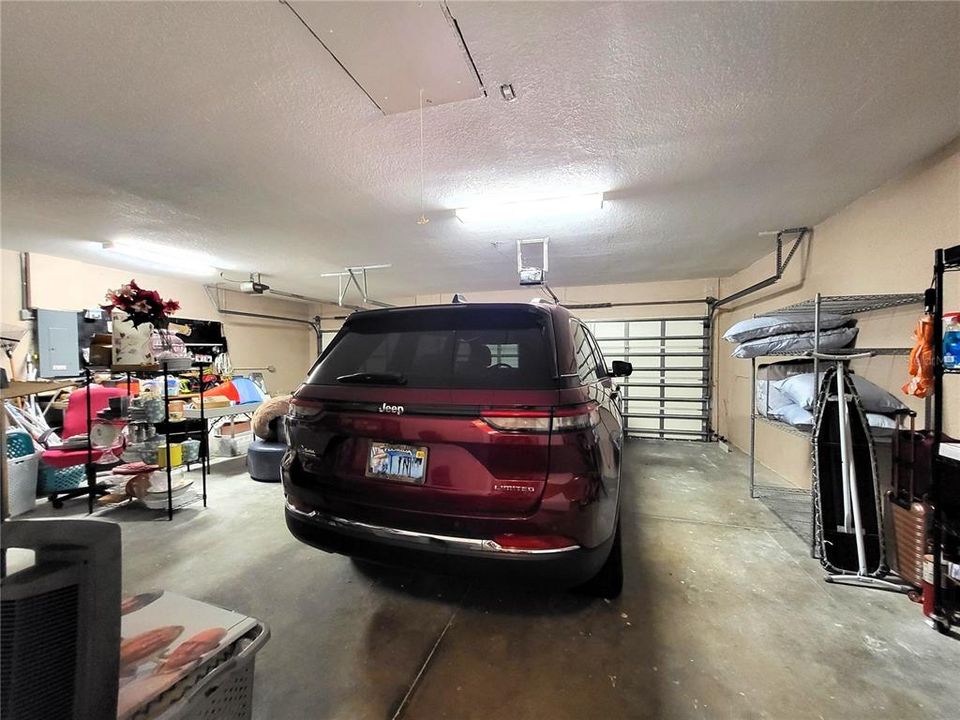 3-car garage is 23' x 28'.