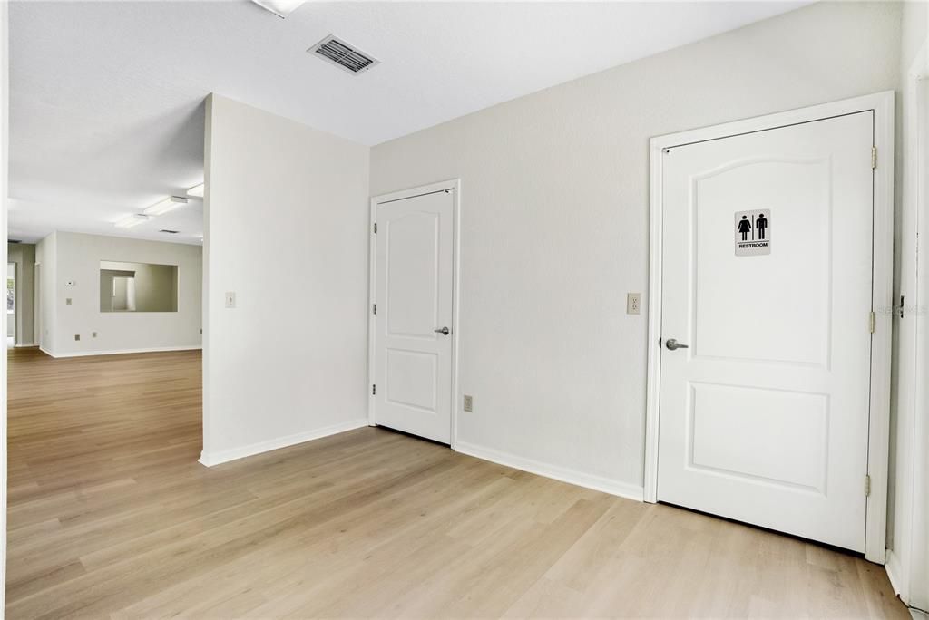 Common Area w/water in the walls for a kitchenette