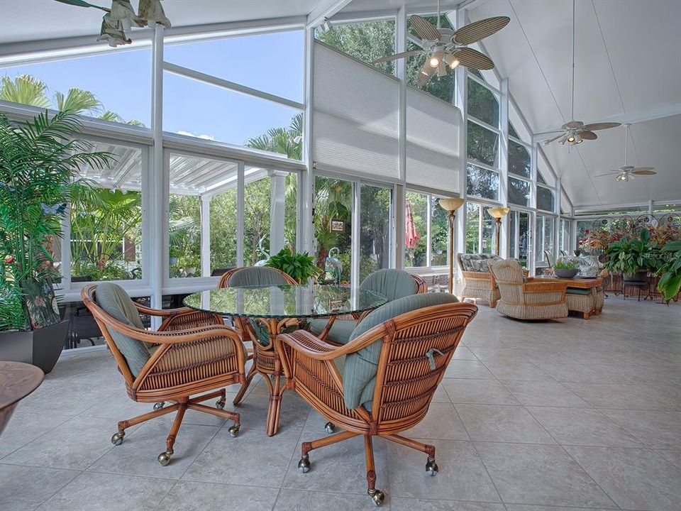YOU'LL LOVE THE "GARDEN" VIEW WITH PERGOLA, PALMS, AND FLOWERING SHRUBS!
