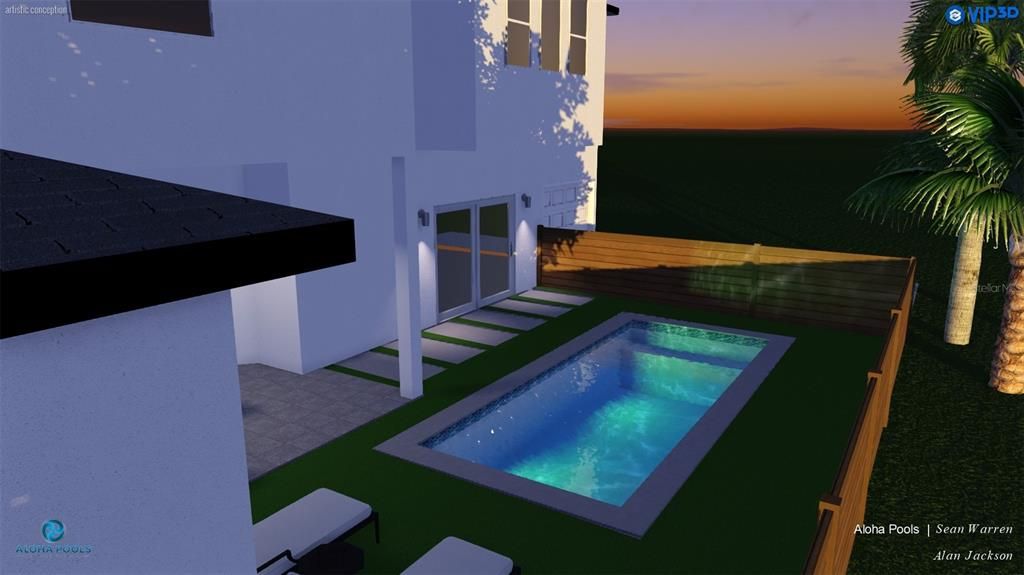 Proposed Pool Design for Illustration Only