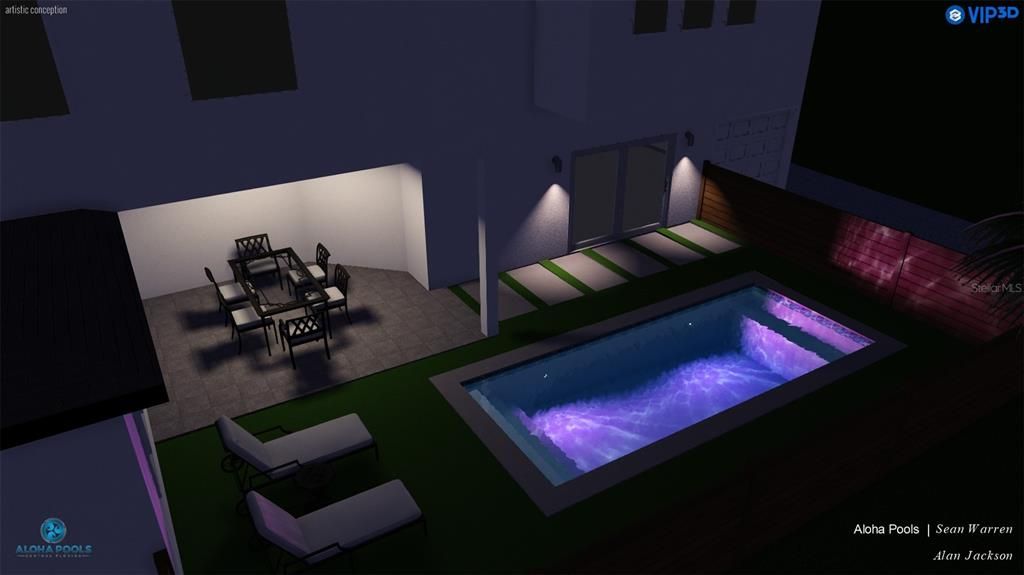 Proposed Pool Design for Illustration Only
