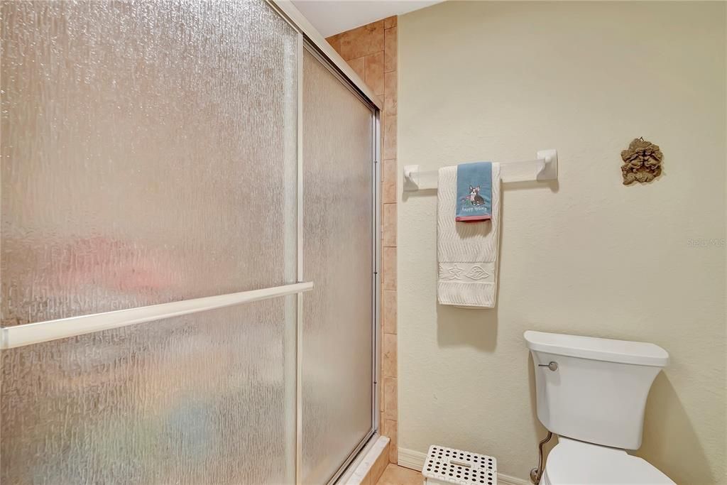 Primary shower/ toilet room