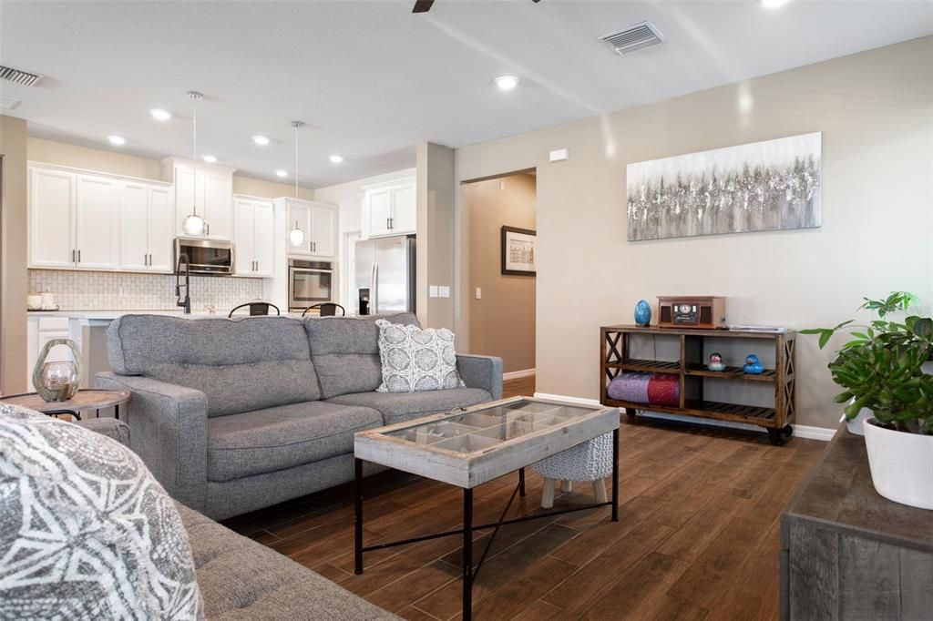 Feel comfortable in your family room while entertaining!