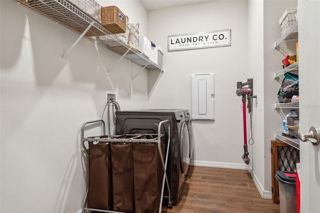 Dont forget your laundry room convenient to all the bedrooms.
