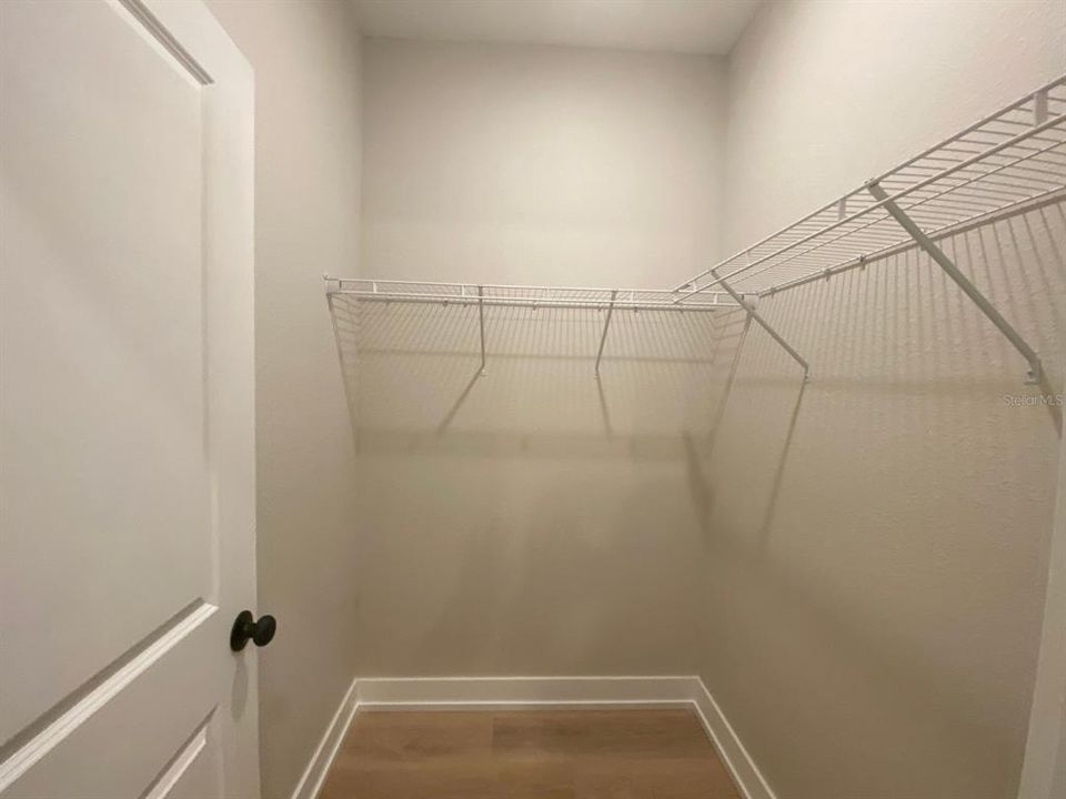 Main bedroom walk-in closet