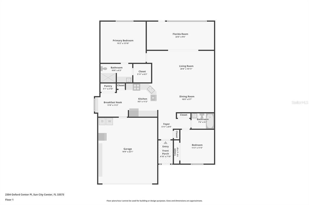 For Sale: $264,900 (2 beds, 2 baths, 1624 Square Feet)