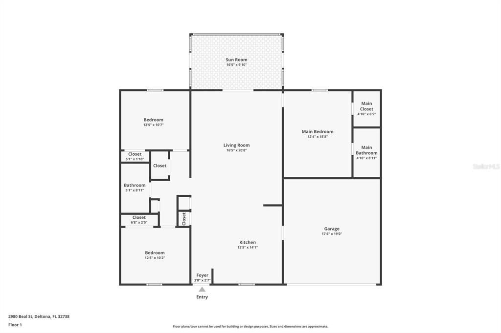 Active With Contract: $285,000 (3 beds, 2 baths, 1368 Square Feet)