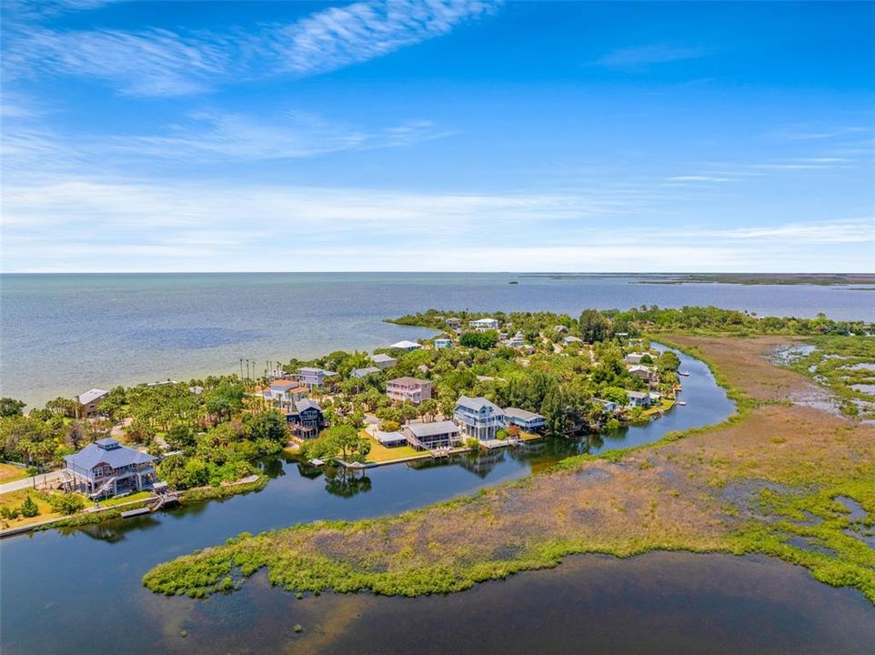 Pine Island View looking West