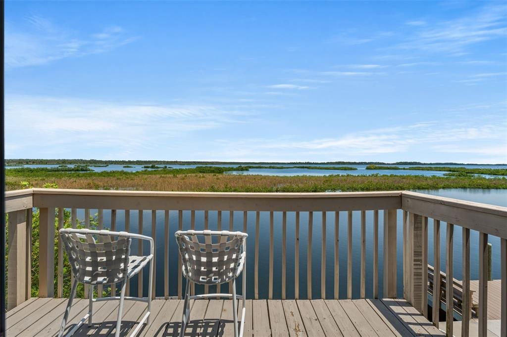 Private Deck off of the Master Bedroom