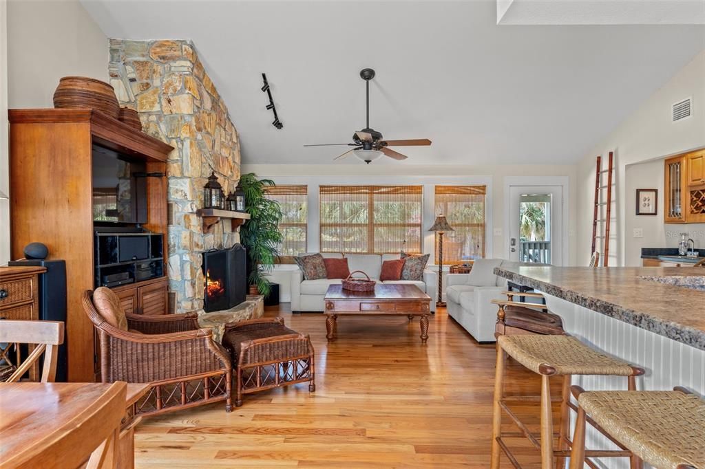 Dining Room to Living Room