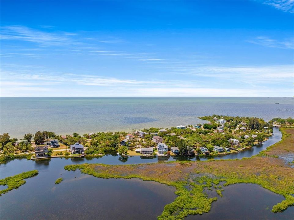 Pine Island View looking West