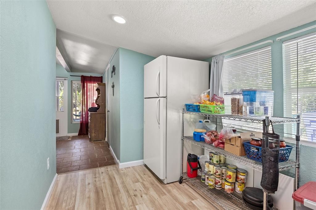 Pantry and Hallway