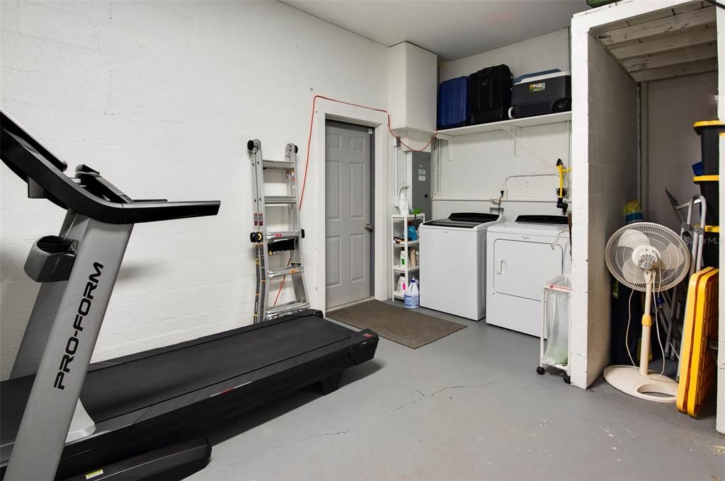 Exercise Room/Laundry Area