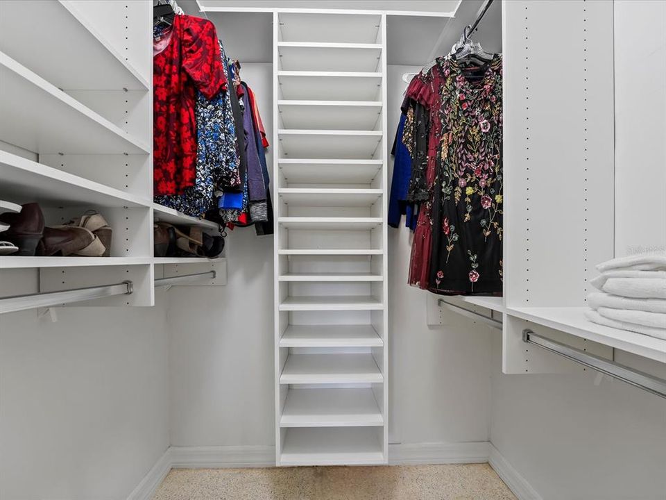 Walk in Closet by Closets by Design