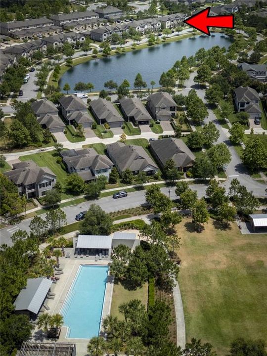 Aerial View to Show Close Proximity to Amenities