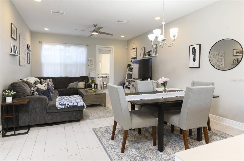 Great Room with space for Dining Table and Living Room
