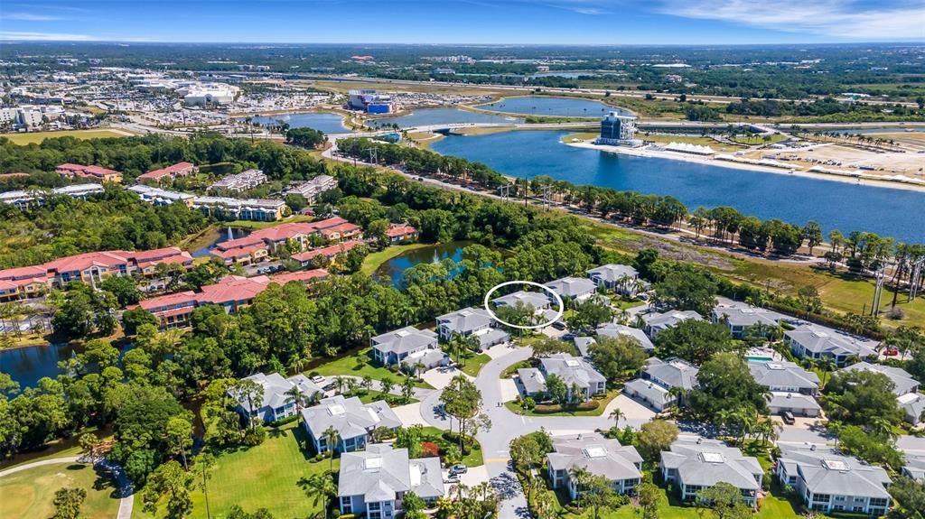 Private gateway access to Benderson Park for walking, biking, rowing, and community events.
