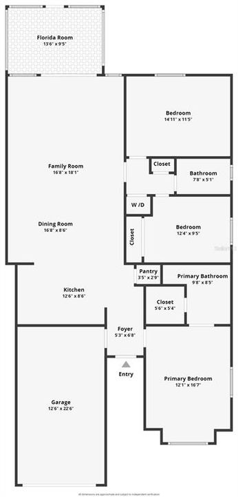 Floorplan with dimensions