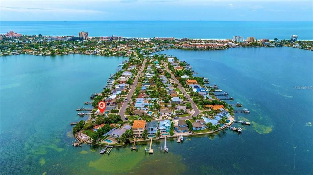 Enjoy the Intracoastal while being less than a mile from the award winning St. Pete Beach