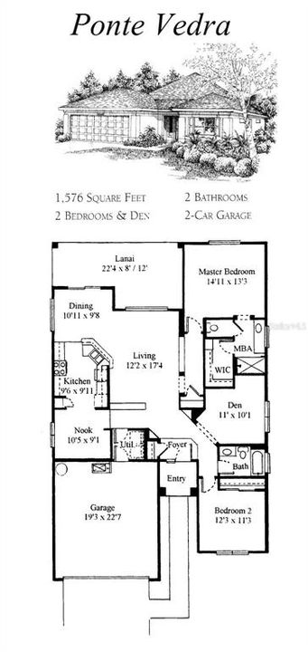 Ponte Vedra Floor Plan