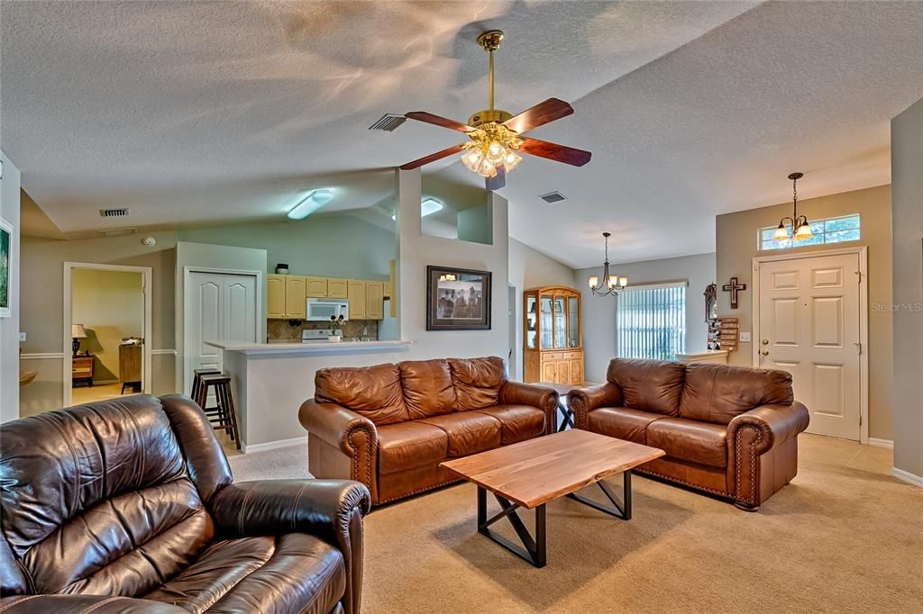 Family Room with Kitchen and Dining!