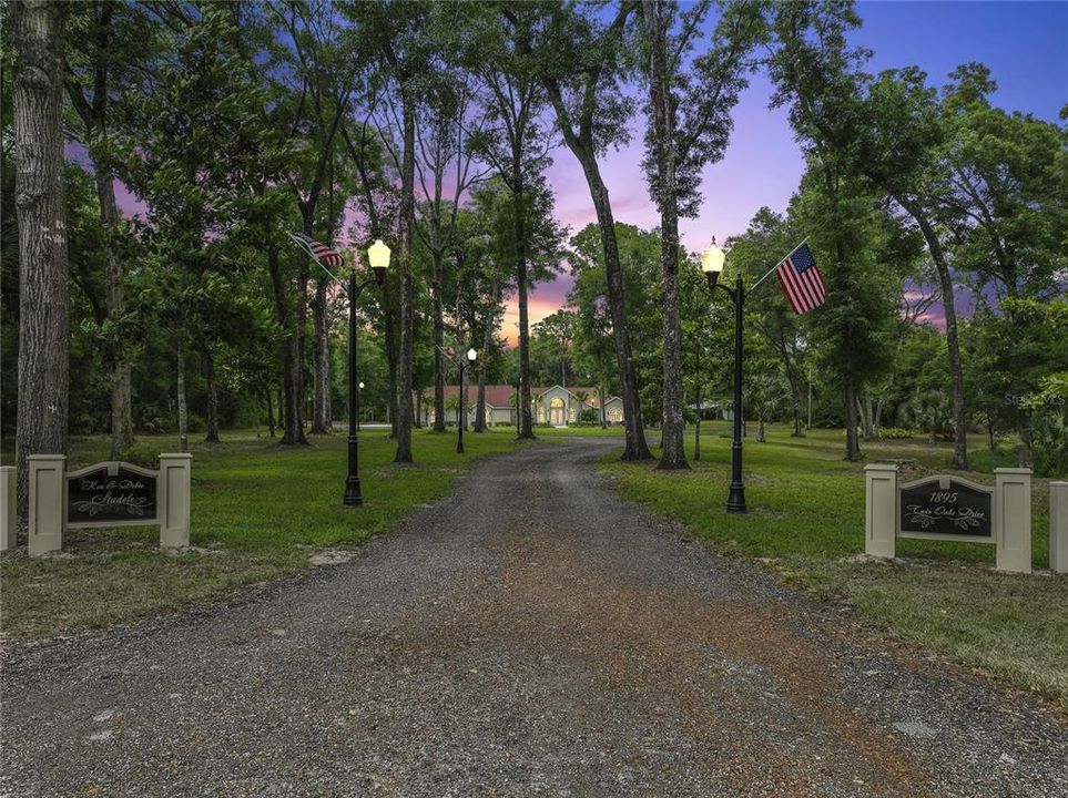 Dusk view of Home