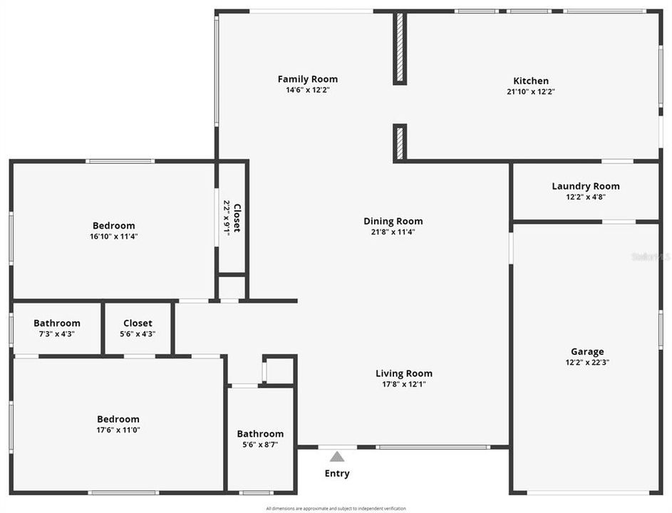 Active With Contract: $985,000 (2 beds, 2 baths, 1540 Square Feet)