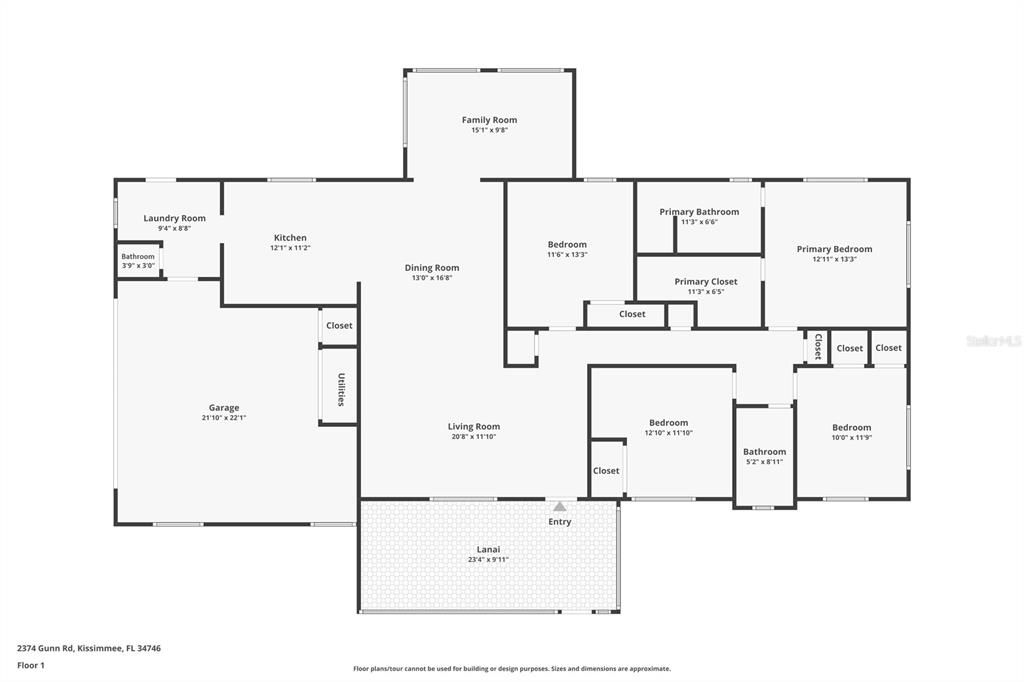 На продажу: $649,500 (4 спален, 2 ванн, 1958 Квадратных фут)