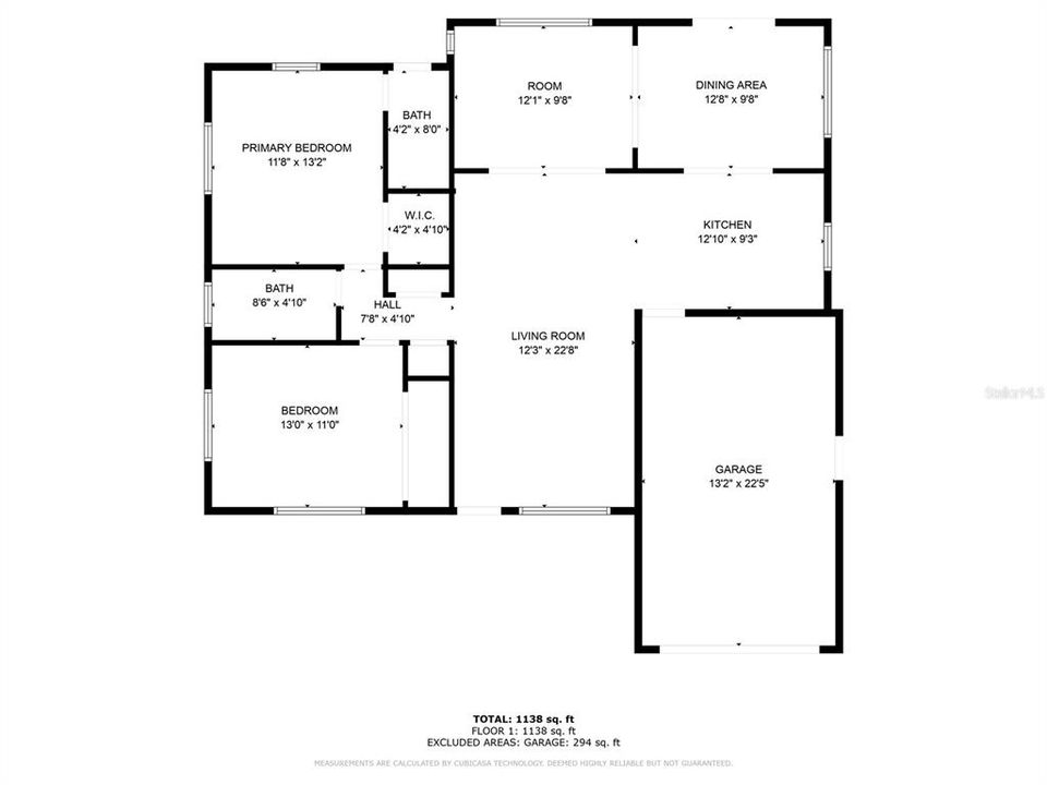 For Sale: $275,000 (2 beds, 2 baths, 1307 Square Feet)
