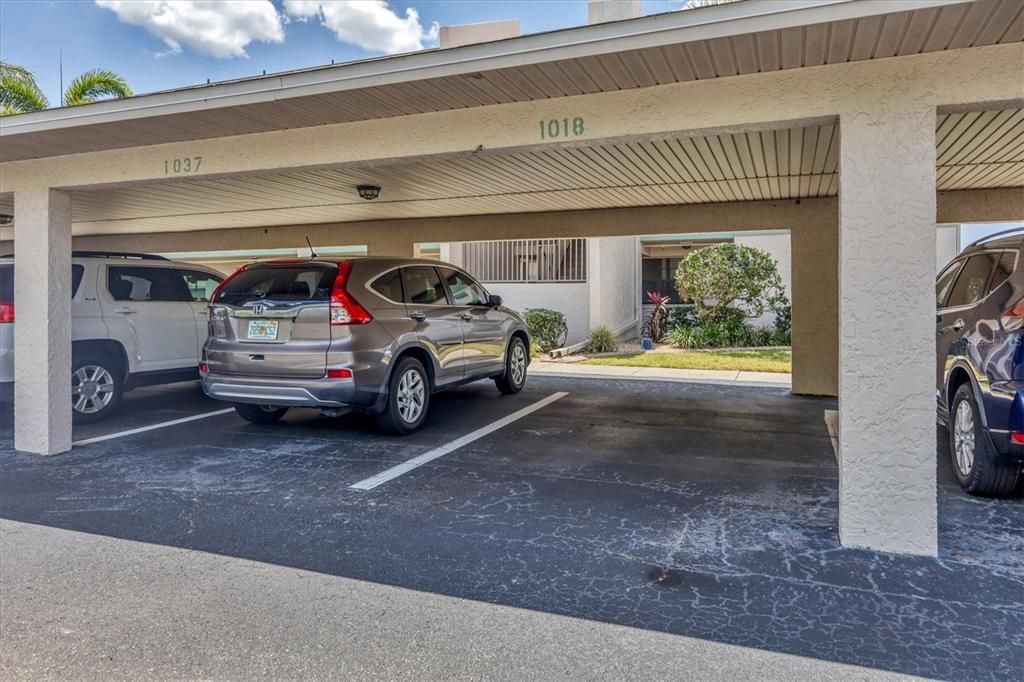 Assigned carport