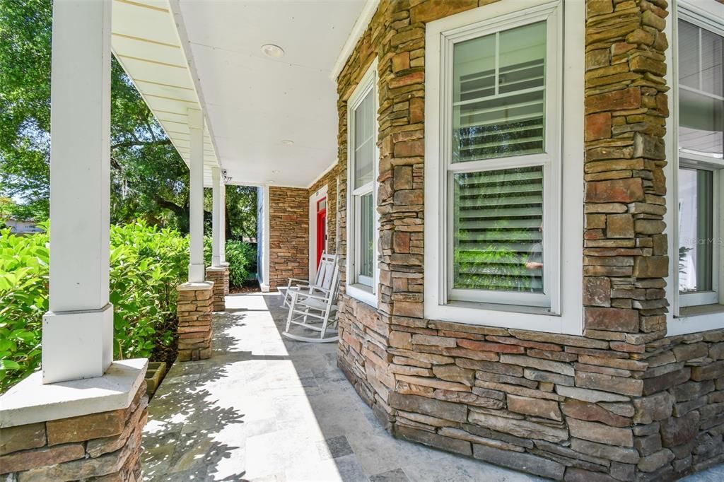 Charming front porch