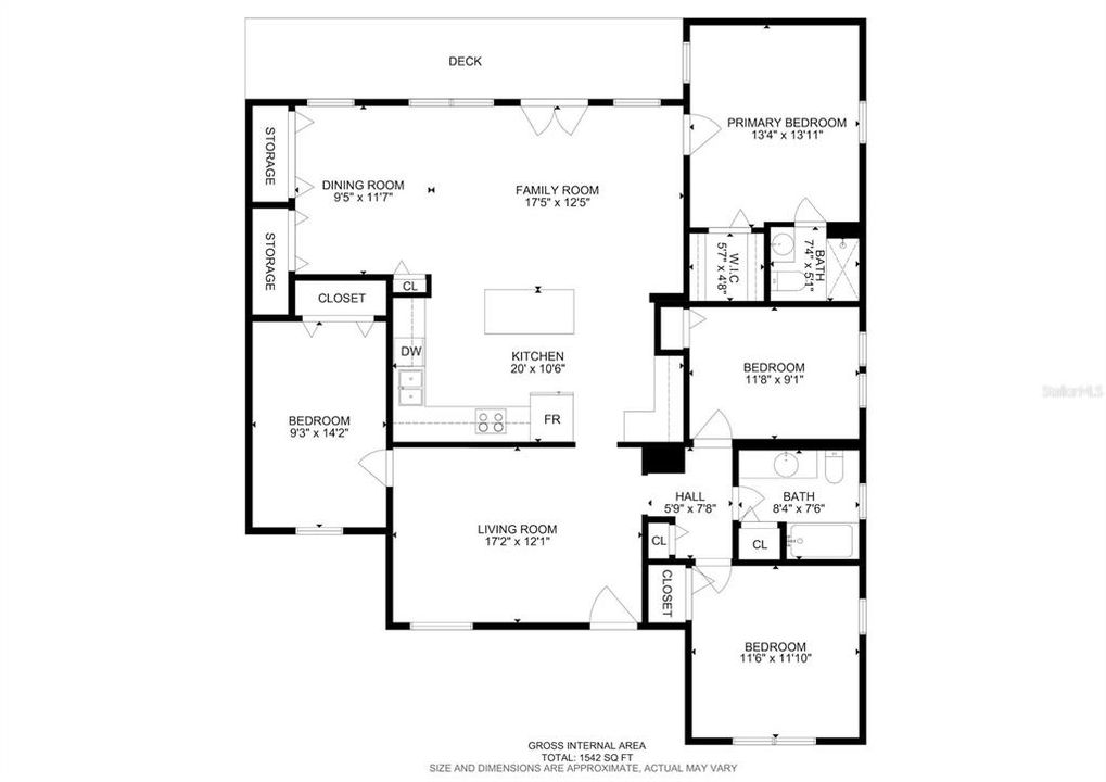 Active With Contract: $399,500 (4 beds, 2 baths, 1542 Square Feet)