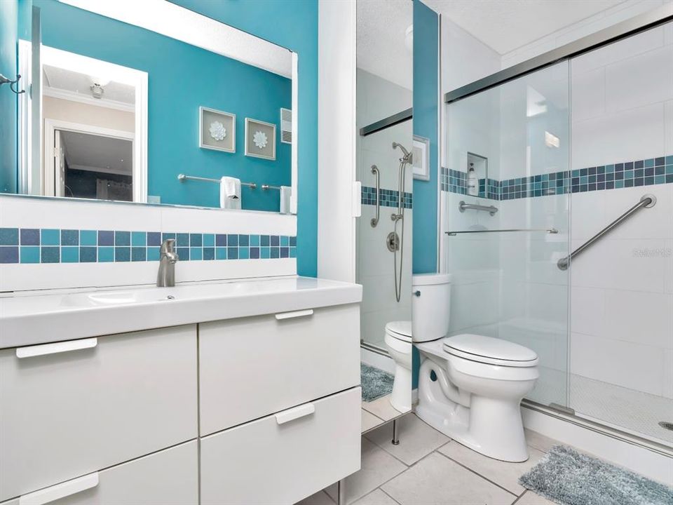Primary Bathroom with walk in Shower