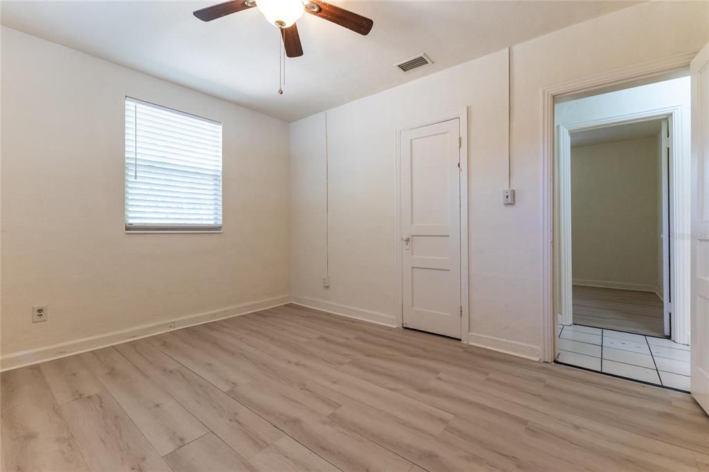 Another view of the front bedroom