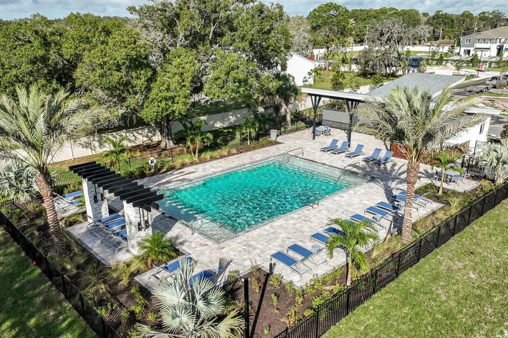 Aerial View of Pool